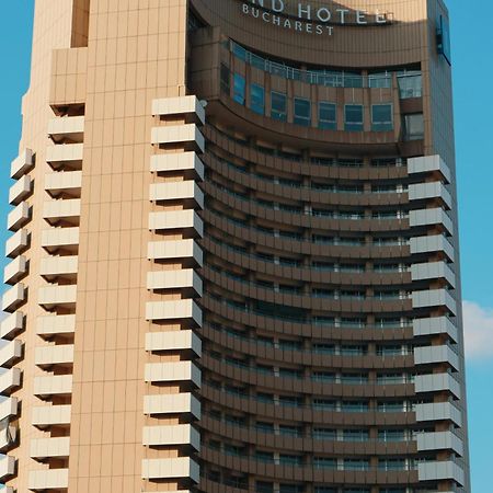 Intercontinental Hotel Bucharest, an IHG Hotel Esterno foto The hotel's facade